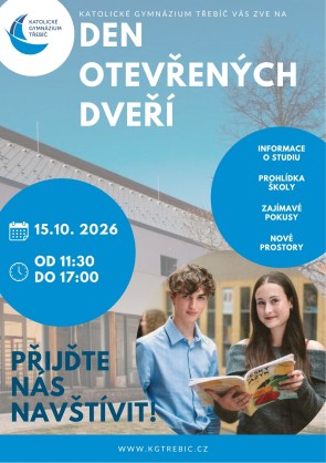 DEN OTEVŘENÝCH DVEŘÍ KATOLICKÉHO GYMNÁZIA