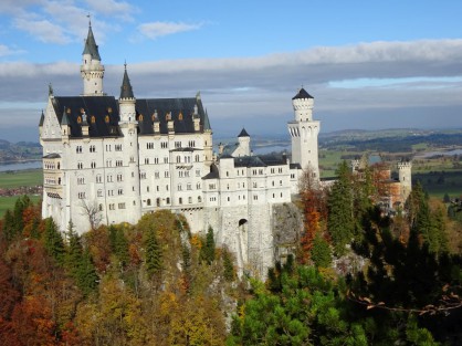 Podzimní Neuschwanstein