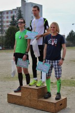 Na 1. stupni Tomáš Nováček - nejrychlejší půlmaratonista